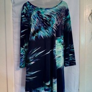 Avenue Vibrant Shimmery Tunic